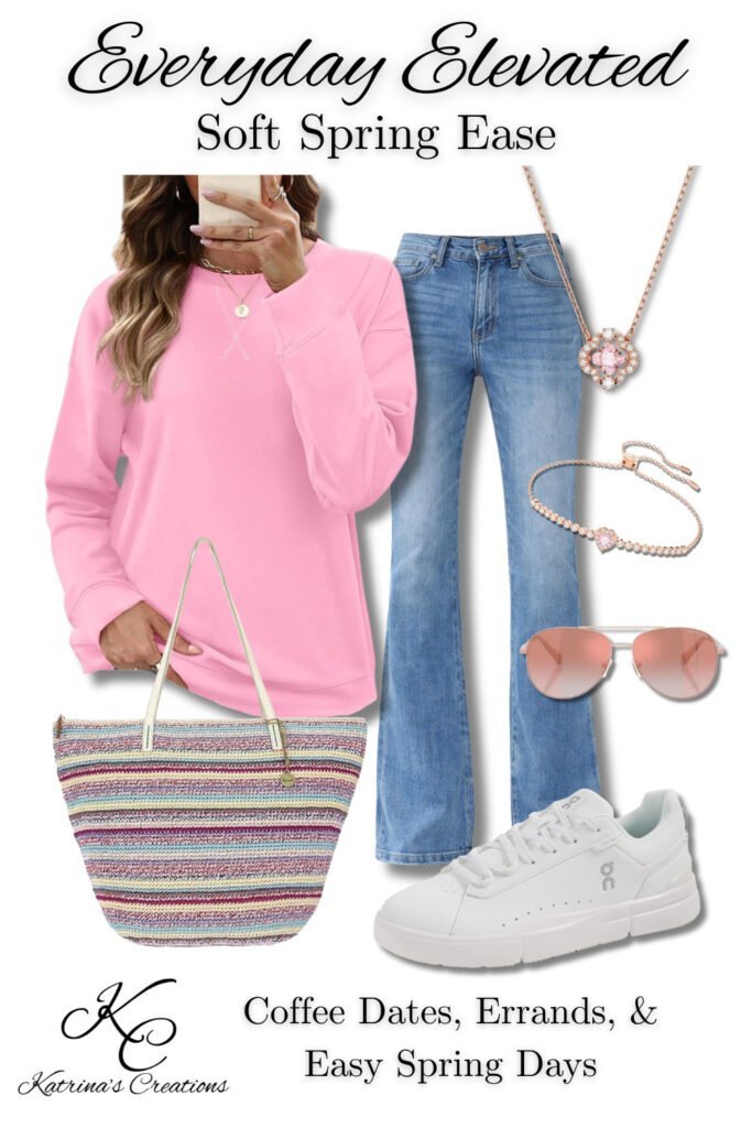 Casual spring outfit for women